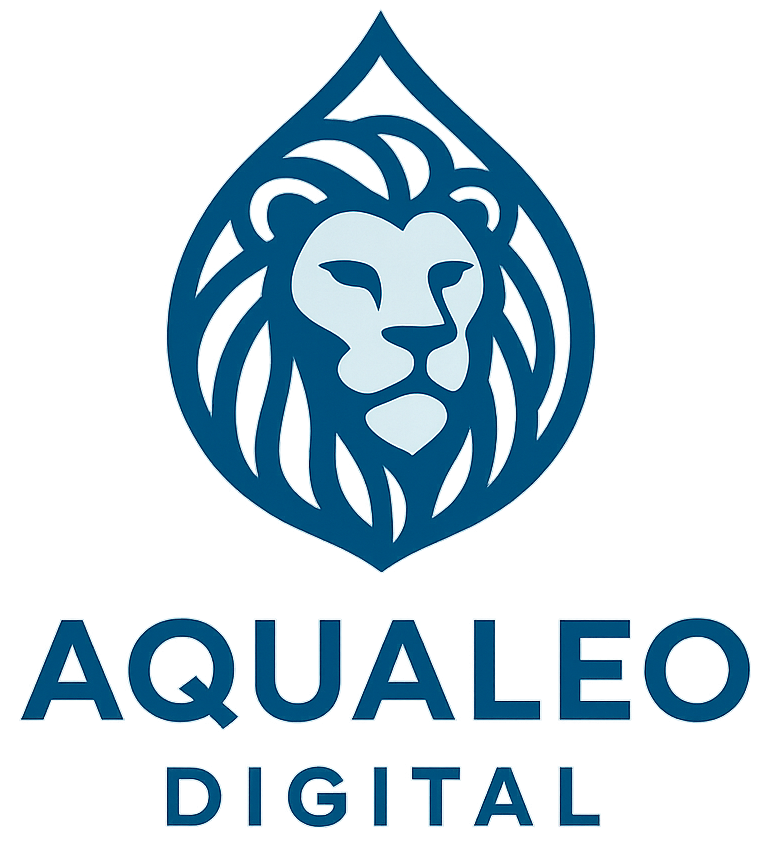 AquaLeo Digital Logo