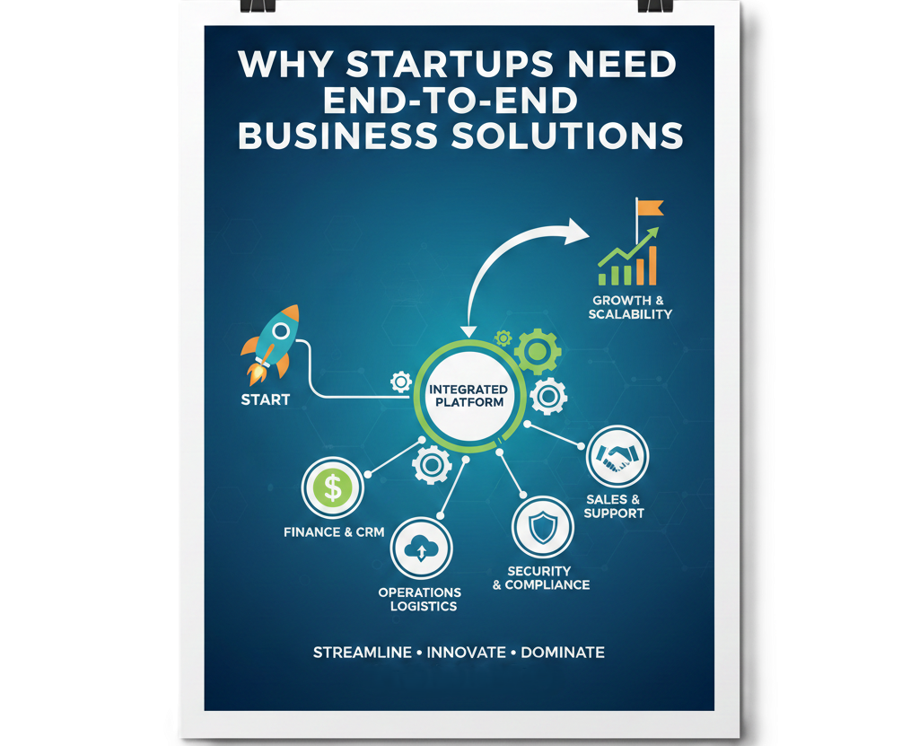 Why Startups Need End-to-End Business Solutions.